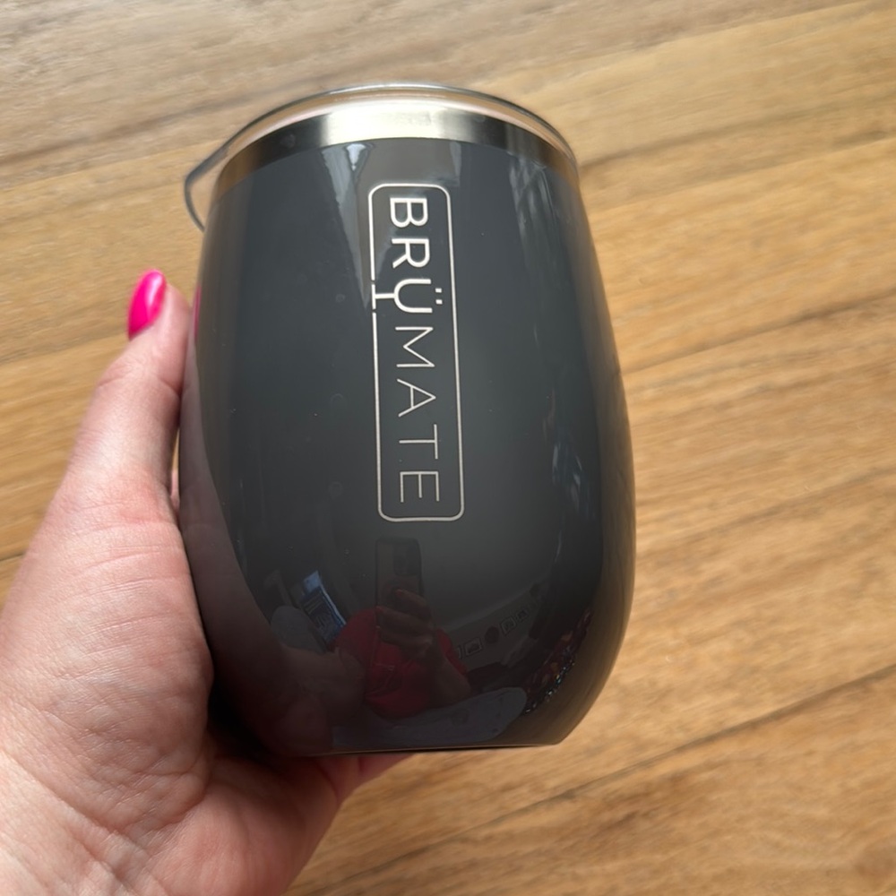 BrüMate Black Wine Tumbler